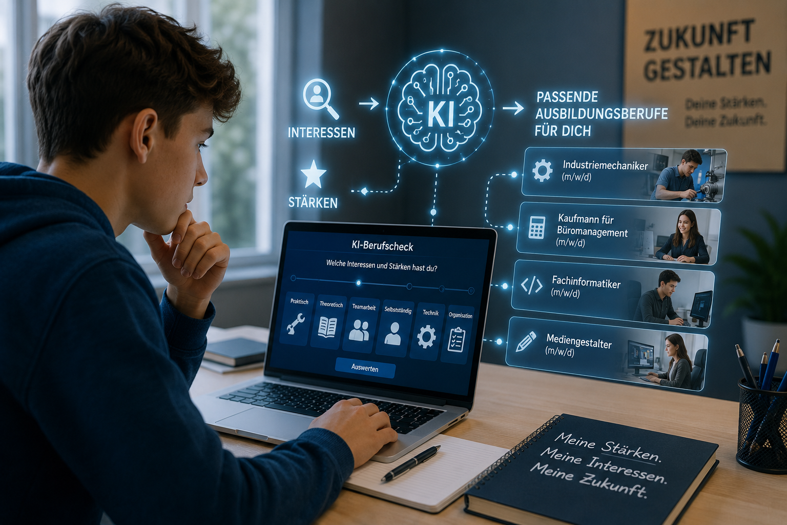 KI-Tools in der Berufsorientierung